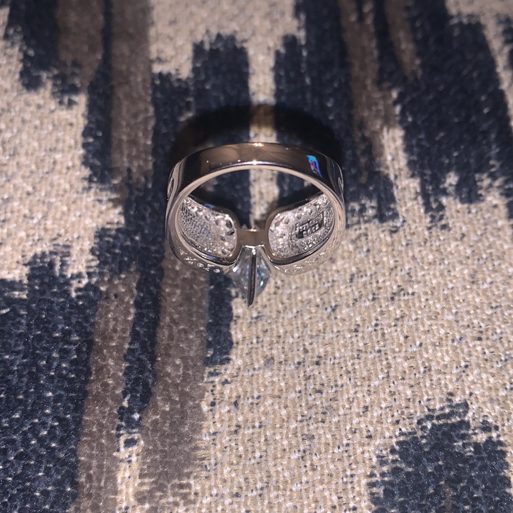 Diamonique Marquise Cut Ring - Picture 4 of 4